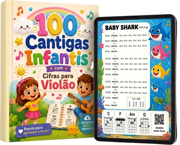 Plano Básico - 100 cantigas infantis com cifras para violão